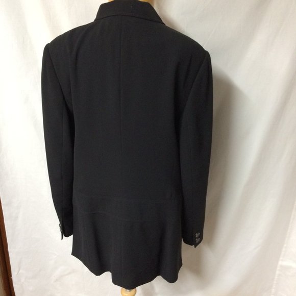 Vintage Pursuits, ltd ladies suit jacket in black Casual business casual Size 12 - Picture 3 of 6
